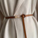 Women’s Decorative Waist Belt Knotted Design Fashion Dress Accessory, One Size